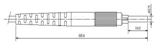 din connector drawing